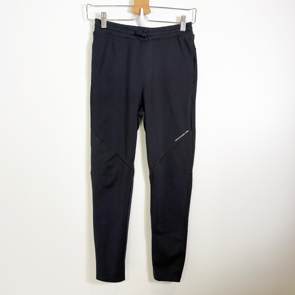 Abercrombie Kids YPB Joggers Boys 11/12 Black Athletic Active Performance Pants